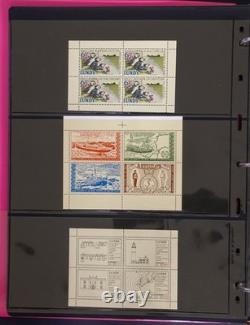 Album spécialisé pour une collection complète des timbres de la poste locale de l’île de Lundy ZAYIX