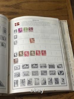 Album vintage de timbres du monde pour voyageur ! AVEC TIMBRES