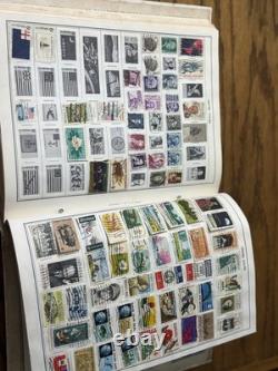 Album vintage de timbres du monde pour voyageur ! AVEC TIMBRES