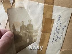 Albums de coupures et photos de James A. Elliott de la Seconde Guerre mondiale - Insignes, pièces de monnaie et collection extensive