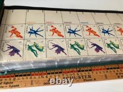 Albums de timbres, timbres non circulés et collection d'enfants