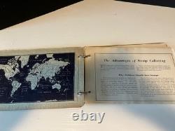 Albums de timbres, timbres non circulés et collection d'enfants