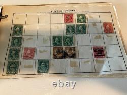 Albums de timbres, timbres non circulés et collection d'enfants