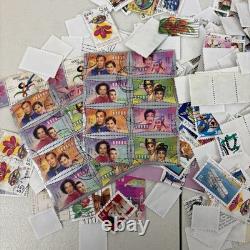 Albums et singles de collection de timbres - Utilisés et non utilisés