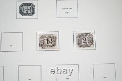 Allemagne 1868-1941 Collection de plus de 650 timbres neufs et oblitérés conservés dans un album