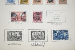 Allemagne 1868-1941 Collection de plus de 650 timbres neufs et oblitérés conservés dans un album