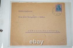 Allemagne 1920-1923 Collection spécialisée de 74 enveloppes d’inflation dans un album