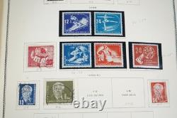 Allemagne 1949-1980 Collection de plus de 1 850 timbres neufs et oblitérés conservés dans un album Scott