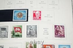 Allemagne 1949-1980 Collection de plus de 1 850 timbres neufs et oblitérés conservés dans un album Scott