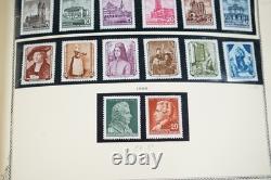 Allemagne 1949-1980 Collection de plus de 1 850 timbres neufs et oblitérés conservés dans un album Scott