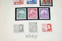Allemagne 1949-1980 Collection de plus de 1 850 timbres neufs et oblitérés conservés dans un album Scott