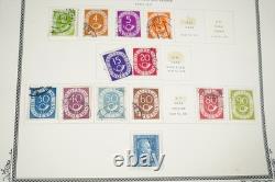 Allemagne 1949-2007 Collection de plus de 1 500 timbres oblitérés conservés dans un album Scott