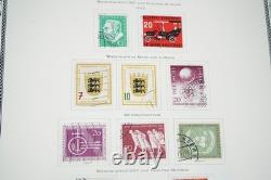 Allemagne 1949-2007 Collection de plus de 1 500 timbres oblitérés conservés dans un album Scott