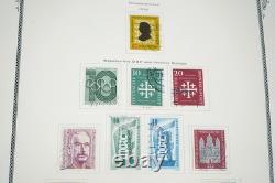 Allemagne 1949-2007 Collection de plus de 1 500 timbres oblitérés conservés dans un album Scott