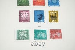 Allemagne 1949-2007 Collection de plus de 1 500 timbres oblitérés conservés dans un album Scott