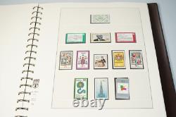 Allemagne 1968-1982 Collection de plus de 450 timbres tous neufs sans charnière Album Lindner