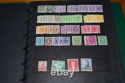 Allemagne Alliée SBZ BIZO DDR BRD 1945-1992 collection Visir pages reliure