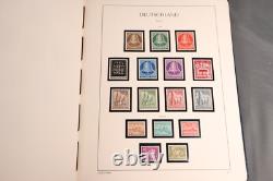 Allemagne Berlin 1948-1990 Collection de centaines dans un album sans charnières Lighthouse