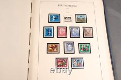 Allemagne Berlin 1948-1990 Collection de centaines dans un album sans charnières Lighthouse