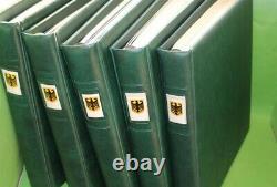 Allemagne Brd 1994-2000 Feuilles Mnh 290 Pages 5 Albums Lindner Collection De Timbres