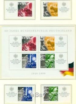 Allemagne Collection 1919-2005, Mint Incl. Albums De Berlin Et Ddr 10 Lighthouse, 14k $