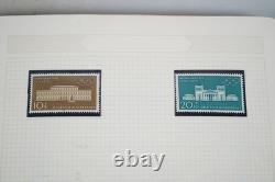 Allemagne Collection de plus de 700 timbres neufs et utilisés rangés dans un album sur pages quadrillées