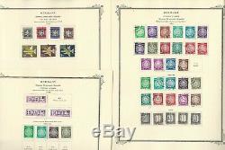 Allemagne Ddr Stamp Collection 1970-1985 Dans Scott Specialty Album, Dkz
