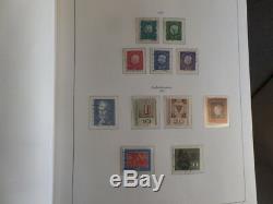 Allemagne Mh / Mnh / Collection D'occasion 1951-1982 Ka-be Hingeless Album Largement Complet