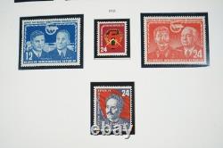 Allemagne RDA 1949-1967 Collection de plus de 950 timbres neufs stockés dans un album Light House