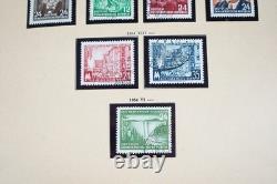 Allemagne RDA 1950-1970 Collection de plus de 1 500 timbres neufs et oblitérés dans un album Schaubek