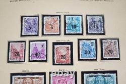 Allemagne RDA 1950-1970 Collection de plus de 1 500 timbres neufs et oblitérés dans un album Schaubek