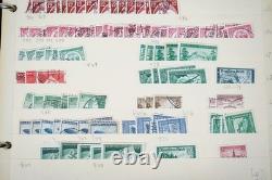 Allemagne et région, collection des années 1940 de plus de 2 000 timbres neufs et utilisés, rangés dans un album
