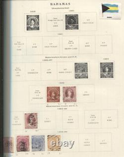 Amerique Britannique 1882-1980 Collection In Scott Album Mint Reliure Utilisée De L'album I