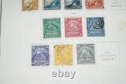 Amérique Centrale 1869-1984 Collection de plus de 3 400 timbres neufs et usagés dans un album Scott