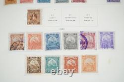 Amérique Centrale 1869-1984 Collection de plus de 3 400 timbres neufs et usagés dans un album Scott