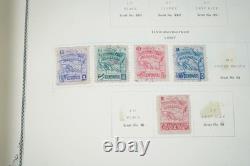 Amérique Centrale 1869-1984 Collection de plus de 3 400 timbres neufs et usagés dans un album Scott
