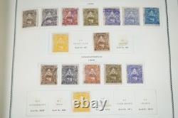 Amérique Centrale 1869-1984 Collection de plus de 3 400 timbres neufs et usagés dans un album Scott