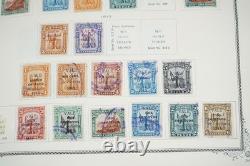 Amérique Centrale 1869-1984 Collection de plus de 3 400 timbres neufs et usagés dans un album Scott