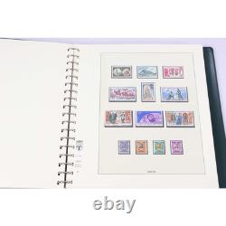 Andorre, Collection de 1932 à 1992, Nouveaux Timbres, Dans un Album Lindner