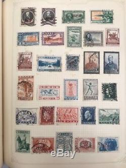 Appr 450 Large Lot Lot 11 Pages Grèce 1870's Et Haut Stamps Collection Album