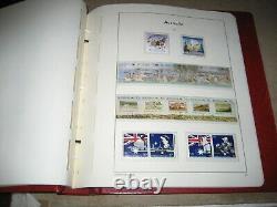 Australie 1984-9 Collection Mnh Complète Dans L’album Leuchtturm Hingeless