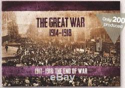 Australie 2018 La Grande Guerre (première Guerre Mondiale) 1914-1918 Collection Fin De La Guerre Album L / E 200