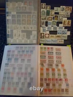 Autriche 1863 1983 + Collection/Stock Annulée dans 2 Albums, 1800 Timbres