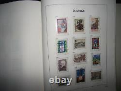 Autriche 1957-1985 Collection En Album Sans Charnière Principalement Fine Utilisé Semble Complet