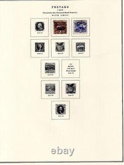 B685- Timbres U. S.- Collection Nice Classic Sur Les Pages D'album 1857-1909