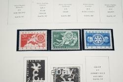 BELGIQUE 1959-1990s COLLECTION DE PLUS DE 400 TIMBRES NEUFS ET USAGÉS STOCKÉS DANS UN ALBUM SCOTT