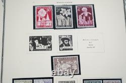 BELGIQUE 1959-1990s COLLECTION DE PLUS DE 400 TIMBRES NEUFS ET USAGÉS STOCKÉS DANS UN ALBUM SCOTT