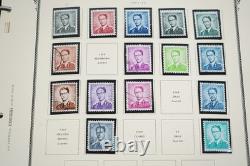 BELGIQUE 1959-ANNÉES 1990 COLLECTION DE PLUS DE 400 TIMBRES NEUFS ET OBLITÉRÉS CONSERVÉS DANS UN ALBUM SCOTT