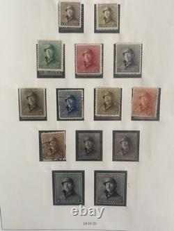 Belgique 1849-1964 – Collection de timbres en album Lindner sans charnières (photos dans la description)