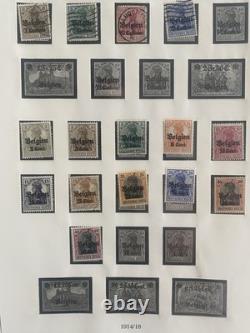 Belgique 1849-1964 – Collection de timbres en album Lindner sans charnières (photos dans la description)